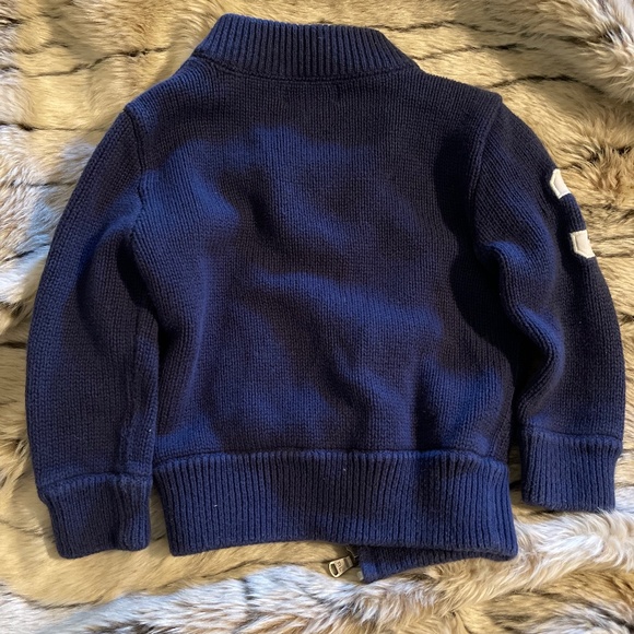 Toddler 2T Blue Polo by Ralph Lauren Jacket with Zipper - Picture 4 of 4